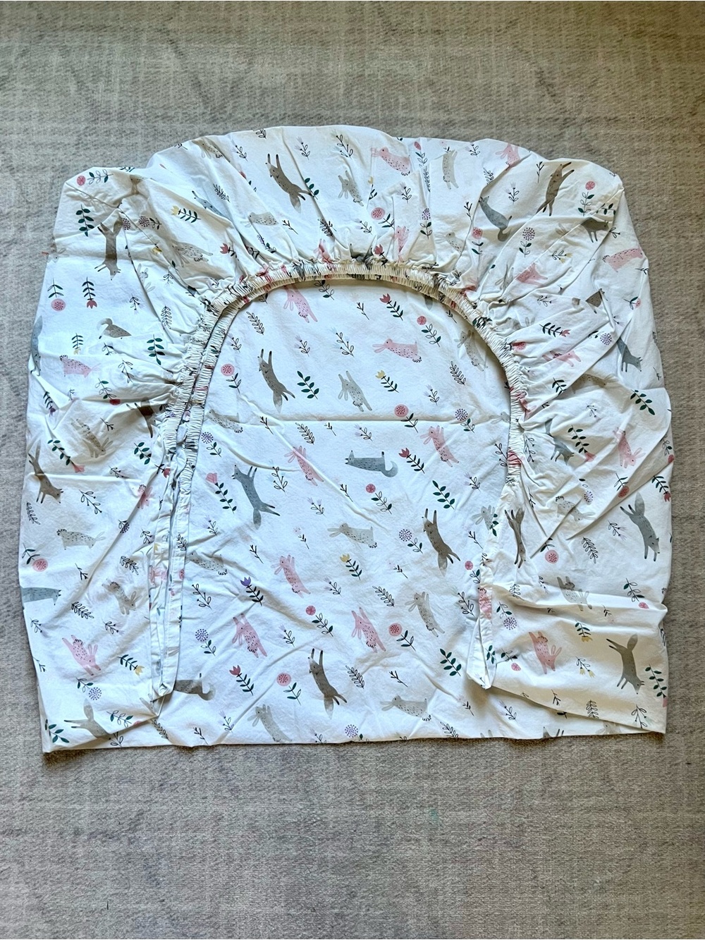 Pottery Barn Kids pbk “Ramona” Standard Organic Fitted Crib Sheet - Picture 5 of 7